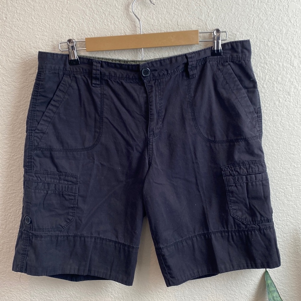 Calvin Klein Black Cargo Shorts